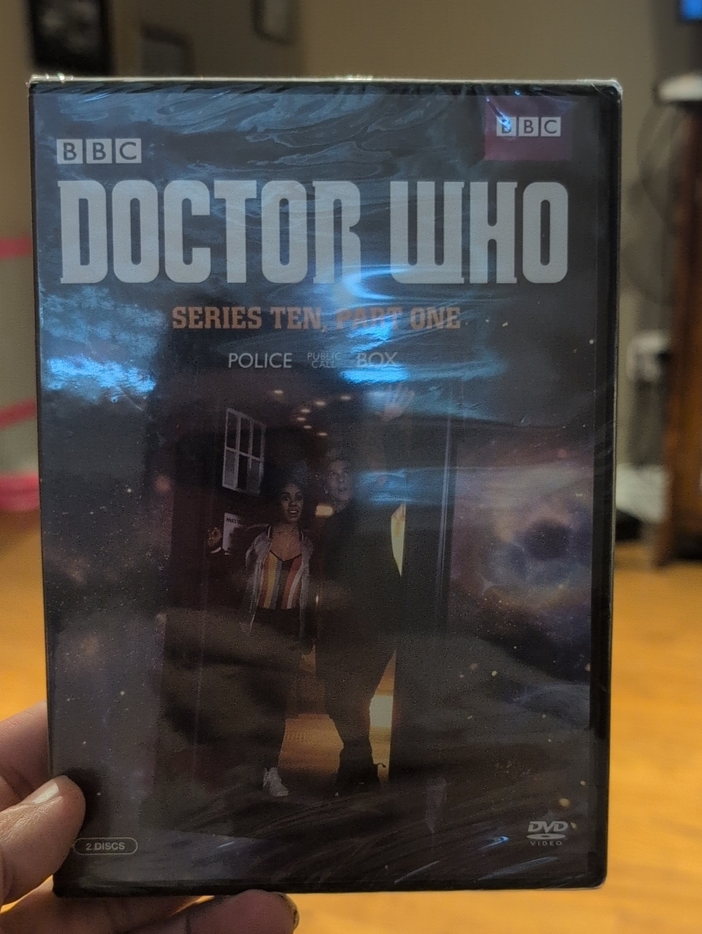 Doctor Who Series Ten Part One (BBC) - Black Cover